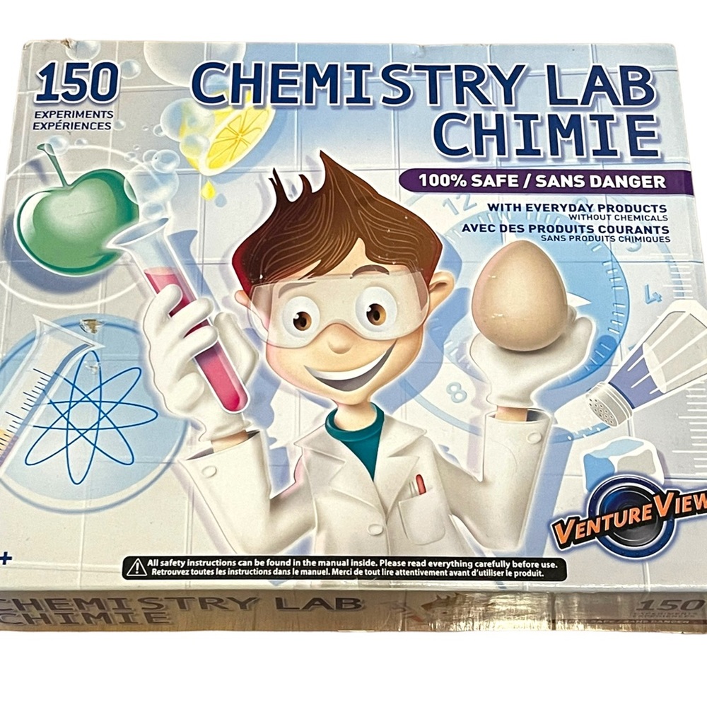 NIB Chemistry Lab NEW 150 Experiments Age  10+ Science learning game